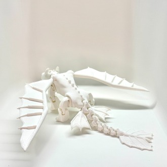 Özel Üretim Hareketli Işığın Öfkesi (Light Fury) 3D Baskı Koleksiyon Figürü/Oyuncağı