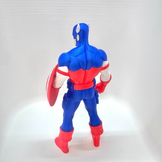 Özel Üretim Captain America (Marvel) 3D Baskı Koleksiyon Figürü (18 cm)