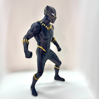 Özel Üretim Black Panther 3D Baskı Koleksiyon Figürü (18 cm)