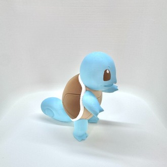 Özel Üretim Squirtle (Pokémon) 3D Baskı Koleksiyon Figürü (10 cm)