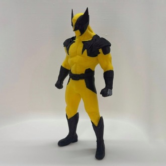 Özel Üretim Wolverine (X-Men) 3D Baskı Koleksiyon Figürü (18 cm)