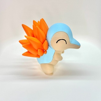 Özel Üretim Cyndaquil (Pokémon) 3D Baskı Koleksiyon Figürü (10 cm)