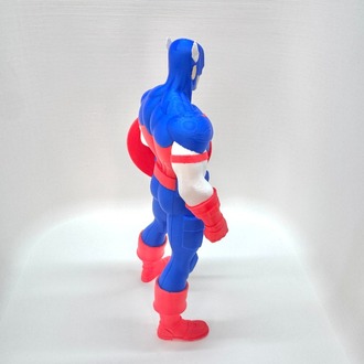 Özel Üretim Captain America (Marvel) 3D Baskı Koleksiyon Figürü (18 cm)