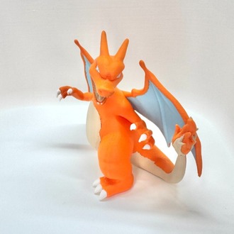 Özel Üretim Charizard (Pokémon) 3D Baskı Koleksiyon Figürü (10 cm)