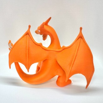 Özel Üretim Charizard (Pokémon) 3D Baskı Koleksiyon Figürü (10 cm)