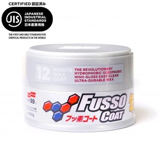 soft99 Fusso Coat 12 Aylık Wax Açık Renk Avrupa Versiyon 200gr.