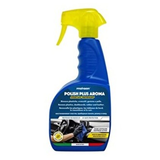 FRA-BER Polish Plus Aroma Plastik, Trim, Deri Yenileyici Bakım Spreyi 750ML
