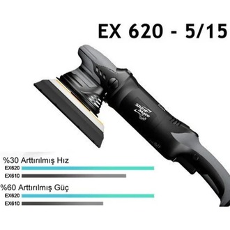 Shine Mate EX620 5/15 Orbital Deluxe Polisaj Makinesi 125 mm