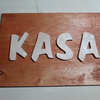 Kasa Yazısı Tabelası