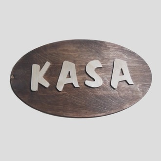 Oval Kasa Tabelası