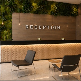 RECEPTION IŞIKLI HARF