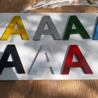 10 cm Ahşap Harf