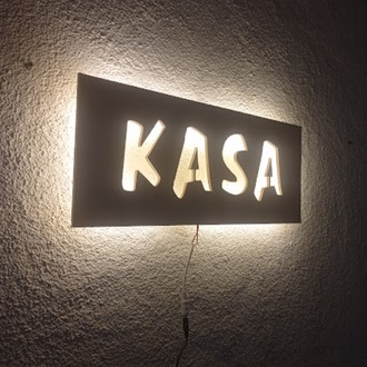 Işıklı Kasa Tabelası