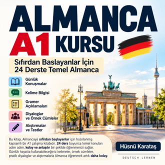  Almanca A1 Kursu – Sıfırdan Başlayanlar İçin 24 Ders