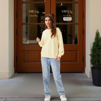 BASİC SWEATSHIRT OVERSİZE