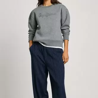 PEPE JEANS SWEATSHIRT TEK RENK
