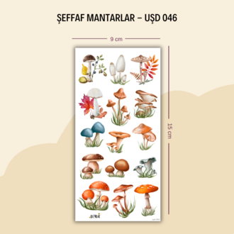 UŞD-046 Mantar Sticker