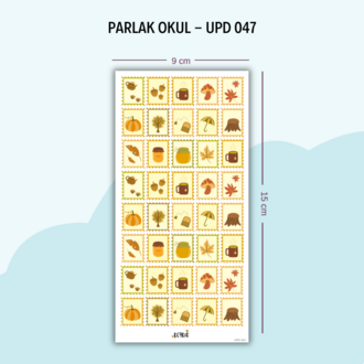 UPD-047 Sonbahar Pulları Sticker