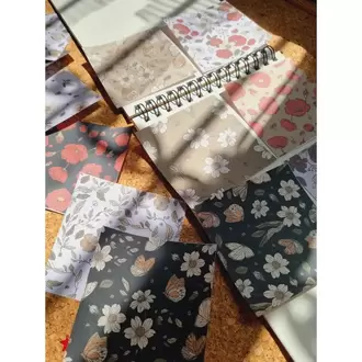 Gelincik Vintage Scrapbook Kağıtları