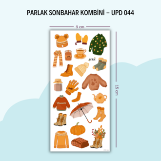 UPD-044 Sonbahar Kombini Sticker