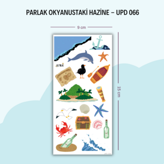 UPD-066 Okyanustaki Hazine Sticker