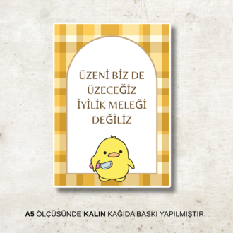 Üzeni Üzeceğiz | Poster
