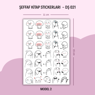 DŞ-021 Kitap Stickerları