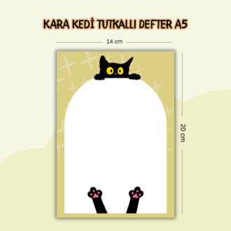Kara Kedi Tutkallı Defter