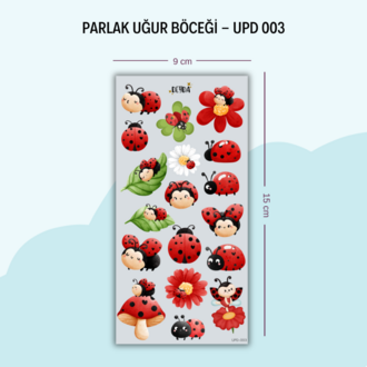 UPD-003 Uğur Böceği Sticker