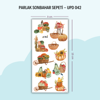 UPD-042 Sonbahar Sepetleri Sticker