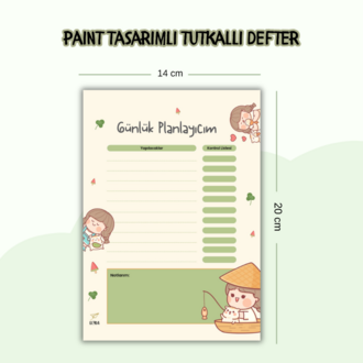 Günlük Planlayıcı Tutkallı Defter