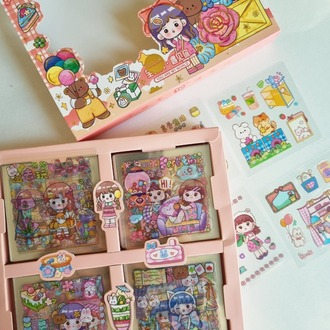 100 Sayfa Sticker DEV KUTU