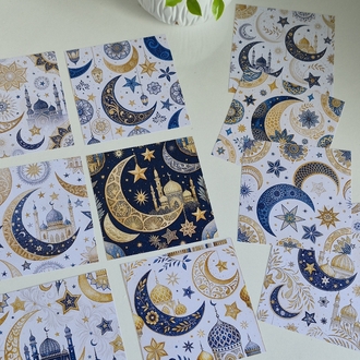 İslam Tema Scrapbook Kağıtları