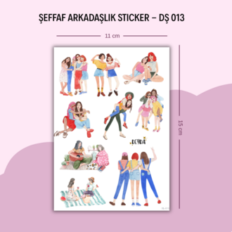 DŞ-013 Arkadaşlık Sticker