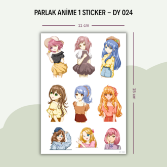 DY-024 Anime 1 Sticker