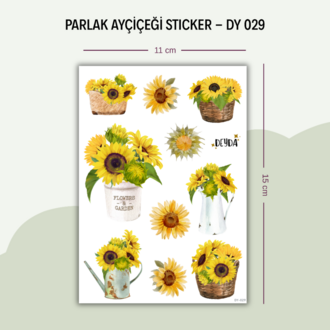 DY-029  Ayçiçeği Sticker