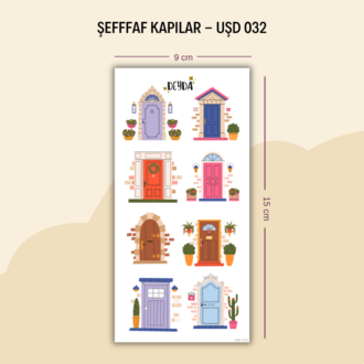 UŞD-032 Kapılar Sticker