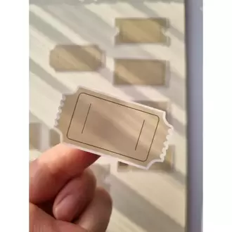 Kraft Renk Etiket