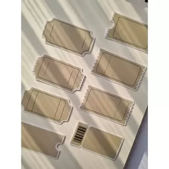 Kraft Renk Etiket