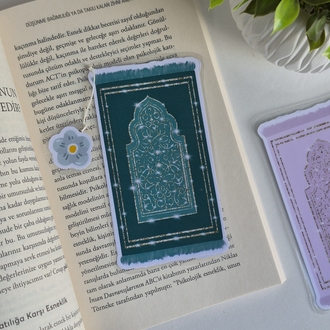 Seccade Tasarımlı 2 Adet Kitap Ayracı