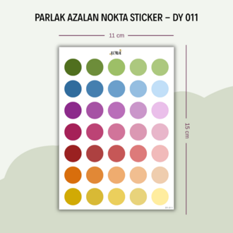 DY-011 Renli Nokta Sticker