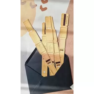 5 Şerit Bilet Sticker Seti