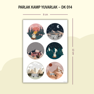 DK-014 Kamp Sticker