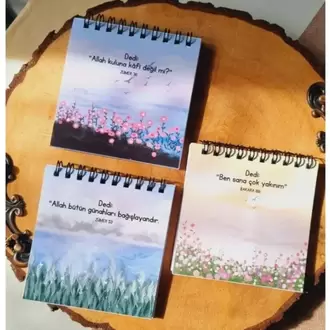 Âyet Not Defteri 3'lü Paket