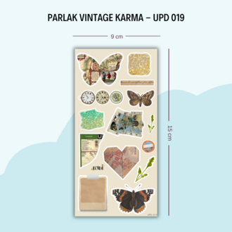 UPD-019 Vintage Karma Sticker