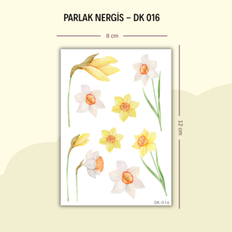 DK-016 Nergis Sticker