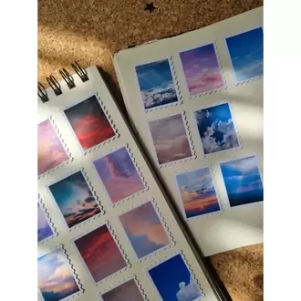 Bulut Pul Sticker Kutulu Ürün