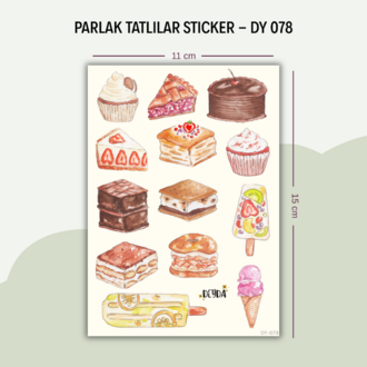 DY-079 Tatlılar Sticker