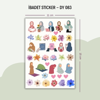 İbadet Sticker DY-083