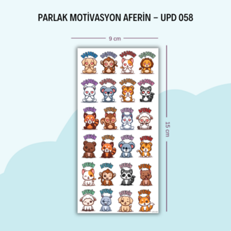 UPD-058 Aferin Motivasyon Sticker